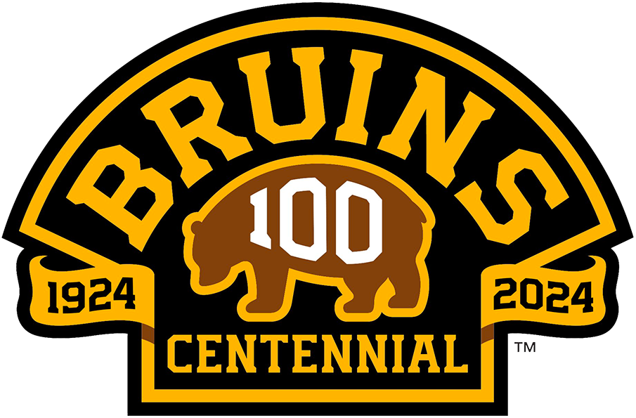 Boston Bruins 2024 Anniversary Logo iron on heat transfer